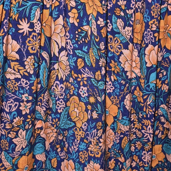 Coastal Cowgirl Maxi Floral Dress (SIZE M/10) EUC - Picture 8 of 9